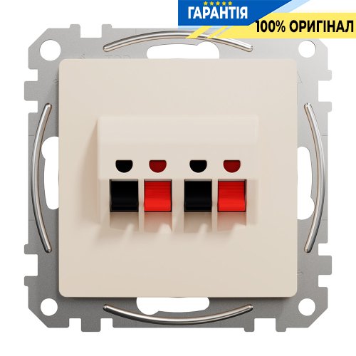 Аудіорозетка Schneider Electric «Sedna Design» SDD112411 (колір - бежевий)