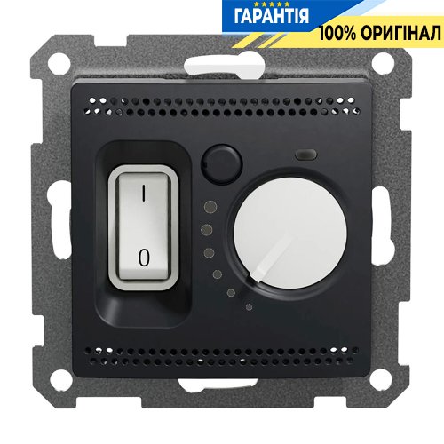 Термостат для теплого пола 16A Schneider Electric «Sedna Design» SDD114507 (цвет - черный)