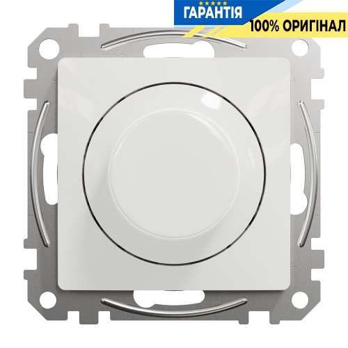 Універсальний поворотний димер для Led ламп Schneider Electric «Sedna Design» SDD111502 (колір - білий)