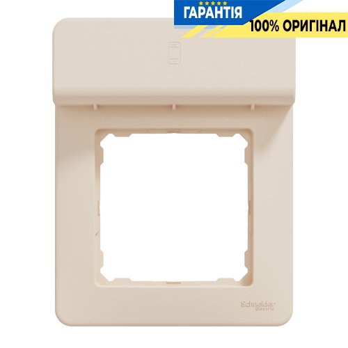 Рамка з підставкою для мобільного телефону Schneider Electric Sedna Design & Elements SDD312809 (колір - бежевий)