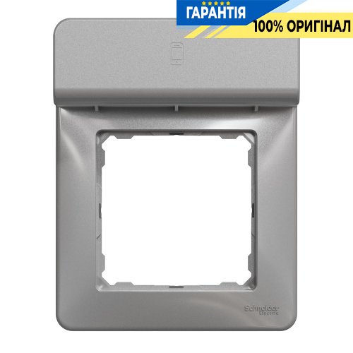 Рамка с подставкой для мобильного телефона Schneider Electric «Sedna Design» & Elements SDD313809 (цвет - алюминий)