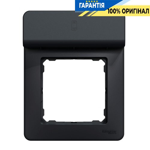 Рамка з підставкою для мобільного телефону Schneider Electric Sedna Design & Elements SDD314809 (колір - чорний)