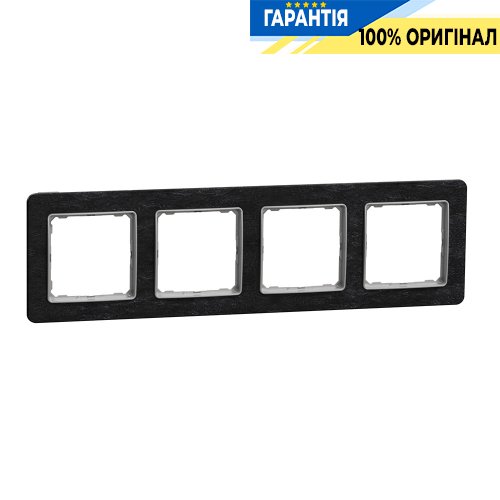 Рамка 4-я. Schneider Electric «Sedna Elements» SDD391804 (цвет - камень)