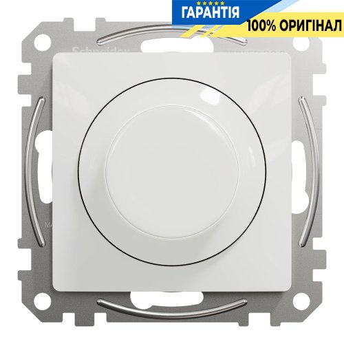 Поворотний димер для LED RC 3-370Вт Schneider Electric Sedna Design SDD111501 (колір - білий)