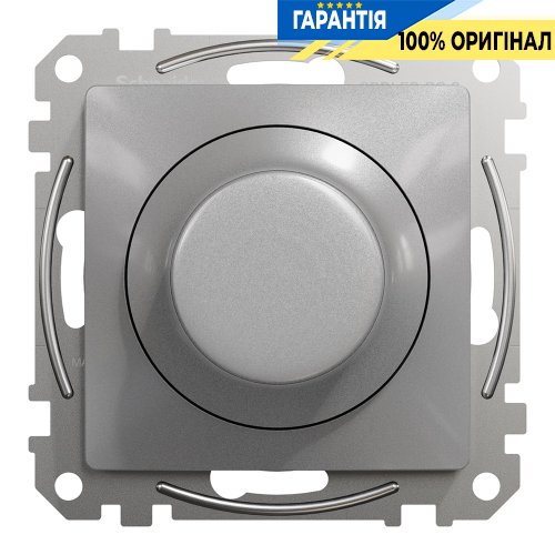 Поворотний димер для LED RC 3-370Вт Schneider Electric Sedna Design SDD113501 (колір - алюміній)