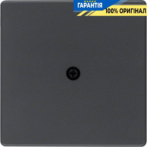 Центральная панель вывода кабеля, антрацитовый, «Q.1» «Q.3» «Q7» Berker 10196086