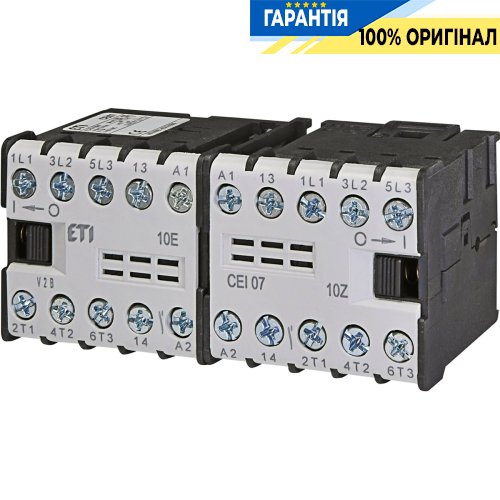 Контактор CEI 07.10 230V AC ETI 4641623