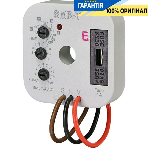 Багатофункціональне реле (таблетка) SMR-T (в монтажну коробку) ETI 2470004