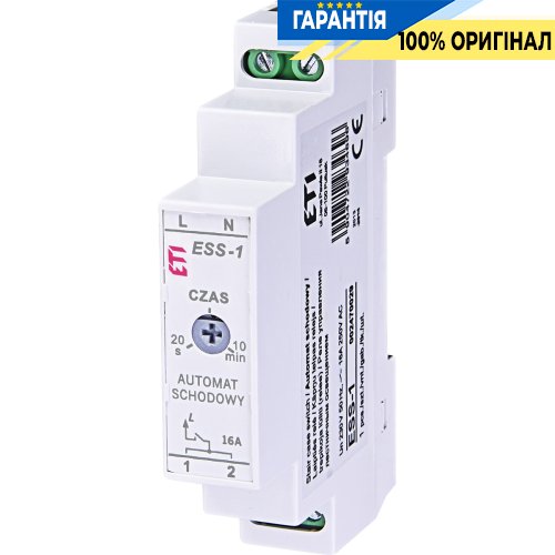 Сходовий вимикач ESS-1 1ПК 230V/AC ETI 2470029