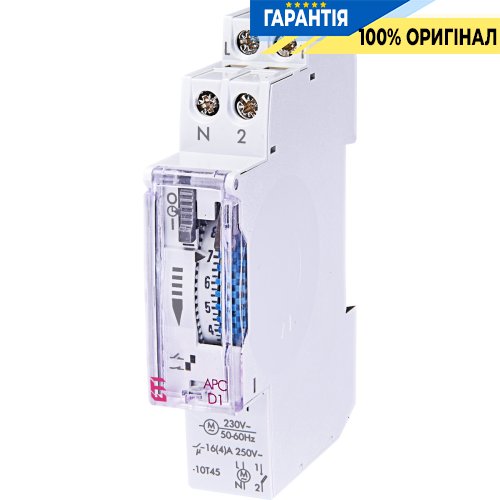 Электромеханическое реле времени APC-D1 (суточное) ETI 2472001