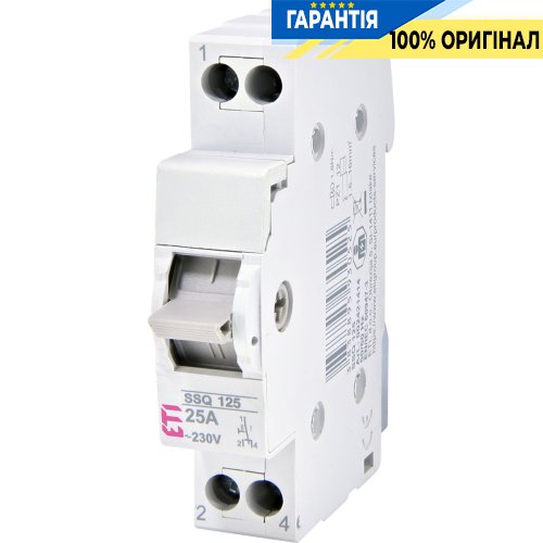 Перемикач навантаження ETI SSQ 140 "1-0-2", 1p 40A 2421415