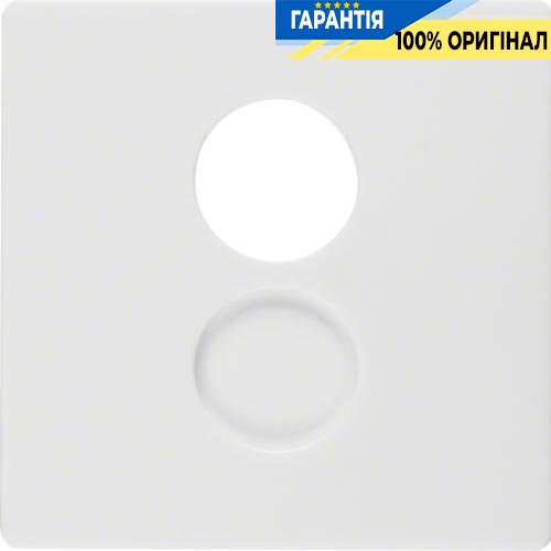 Накладка для розеток гучномовців, полярна білизна, Berker «Q.1» «Q.3» «Q7» 11966089