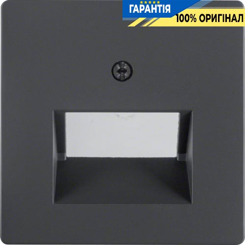 Накладка для 2-ої UAE, антрацит, Berker «Q.1» «Q.3» «Q7» 14096086
