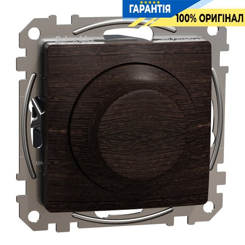 Поворотний димер для LED RC 3-370Вт Schneider Electric Sedna Elements SDD181501 (колір - венге)