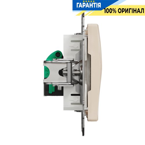 Комп'ютерна розетка RJ45 кат. 5е UTP Schneider Electric «Sedna Design» SDD112451 (колір - бежевий)