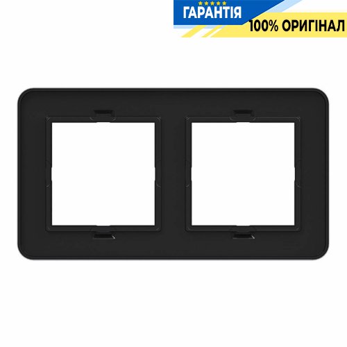Рамка 2-постовая Hager C.8 WAD9200TA титановый металлик