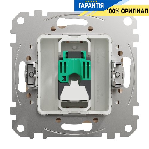 Комп'ютерна розетка RJ45 кат. 5е UTP Schneider Electric «Sedna Design» SDD112451 (колір - бежевий)