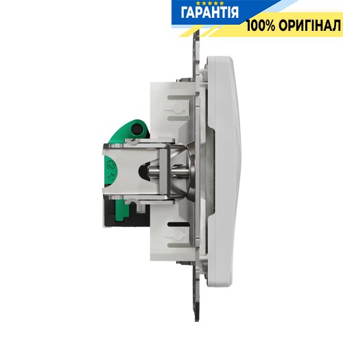 Комп'ютерна розетка RJ45 кат. 5е UTP Schneider Electric «Sedna Design» SDD113451 (колір - алюміній)