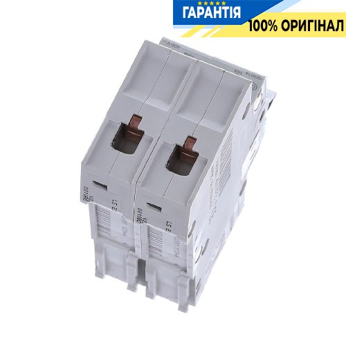 Автоматичний вимикач Hager 2-полюсний, 6A , B, 6kA, MBN206