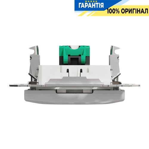 Комп'ютерна розетка RJ45 кат. 5е UTP Schneider Electric «Sedna Design» SDD113451 (колір - алюміній)