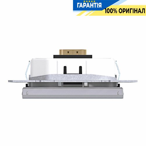Мультимедийная розетка HDMI 2.1 A.x/C.x Hager WAF4379TA титановый металлик