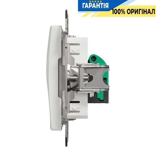 Компьютерная розетка RJ45 кат. 5е UTP Schneider Electric «Sedna Design» SDD111451 (цвет - белый)