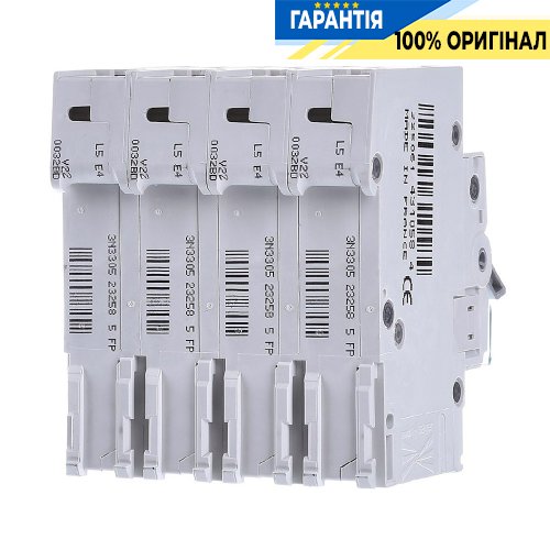 Автоматический выключатель Hager 4-полюсный, 16A, C, 6kA, MCN416