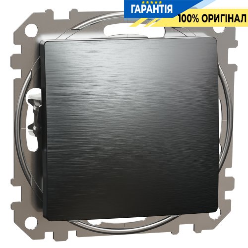 Выключатель 1-клавишный Schneider Electric Sedna Elements SDD172101U матовый титан