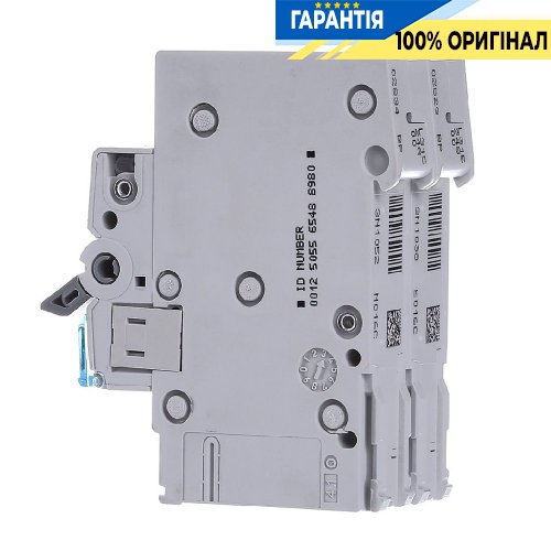 Автоматичний вимикач Hager 1P+N, 1A, C, 6kA, 2 модульний, MCN501