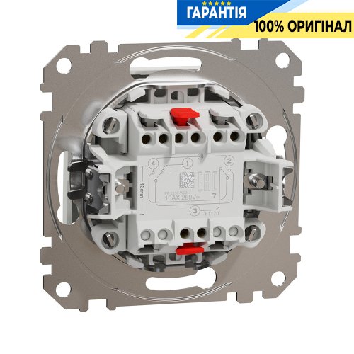 Промежуточный выключатель 1-кл Schneider Electric «Sedna Design» SDD111107 (цвет - белый)