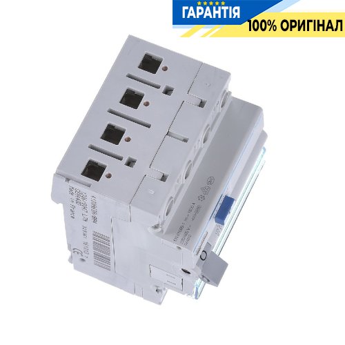 Дифференциальное реле 4P, 6kA, 63A, 100mA, A, Hager CEA463D