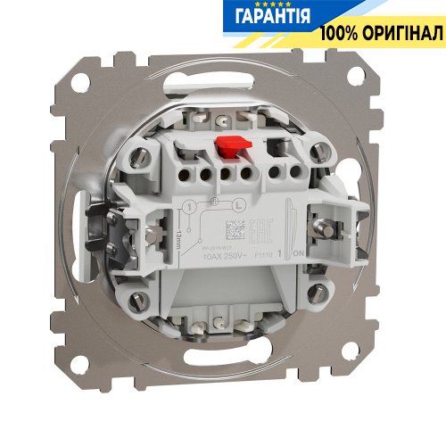 Выключатель с подсветкой 1-кл Schneider Electric «Sedna Design» SDD111101L (цвет - белый)