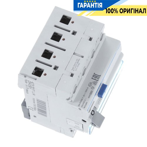 Дифференциальное реле 4P, 6kA, 40A, 300mA, A, S, Hager CPA440D