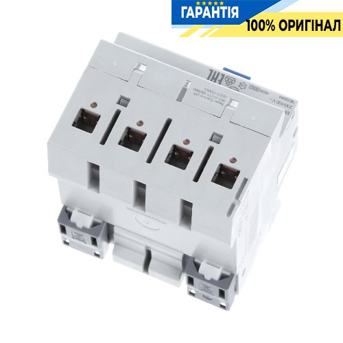 Дифференциальное реле 4P, 6kA, 63A, 300mA, A, S, Hager CPA463D