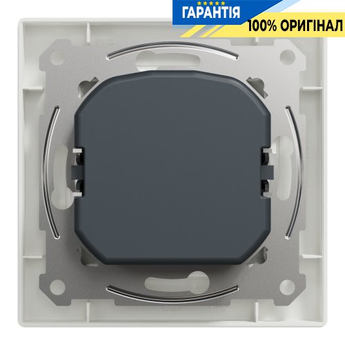 Поворотный LED диммер RC 3-370Вт Schneider Electric Asfora EPH6800162 сталь