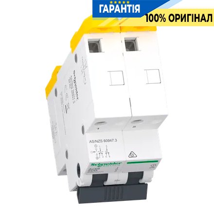 Перемикач Schneider Electric Acti9 3-х позиційний (I-0-II) iSSW, 2-п., 25 A, 400/415V, арт. A9SCO225