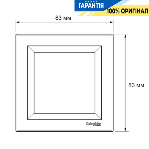 Рамка 1-а. Schneider Electric Asfora EPH5800123, крем