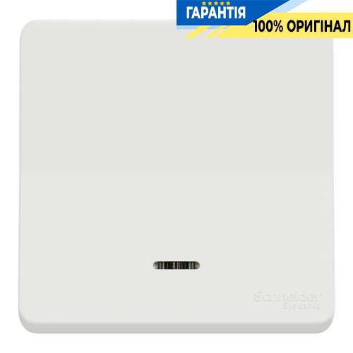 Механізм перемикача з підсвічуванням IP55, білий, Schneider Electric Mureva Styl MUR39024