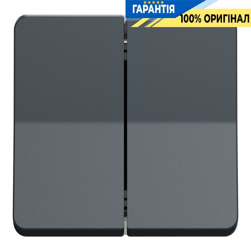 Механізм 2-клавішного перемикача IP55, чорний, Schneider Electric Mureva Styl MUR35019
