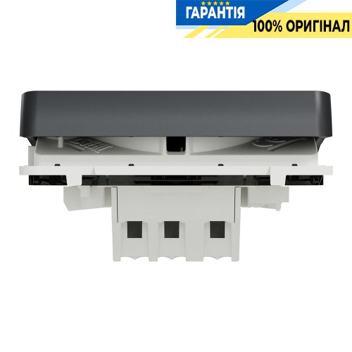 Механізм кнопкового вимикача IP55, чорний, Schneider Electric Mureva Styl MUR35027