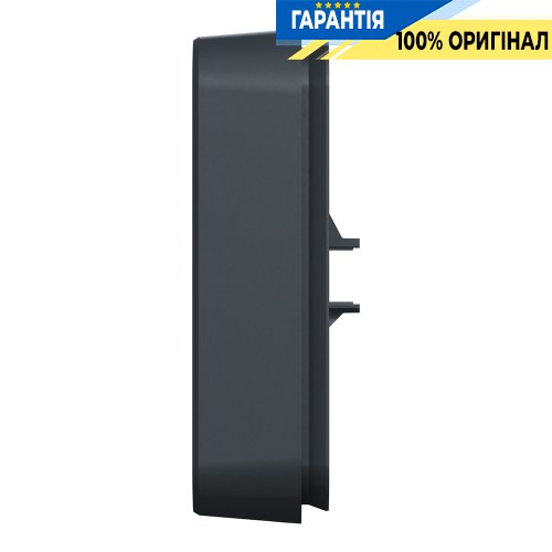 Рамка одноместная без винтов IP55, черная, Schneider Electric Mureva Styl MUR34107