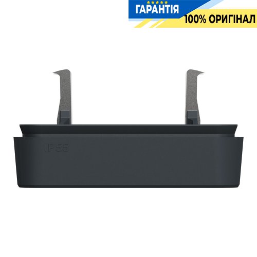 Рамка одноместная с зажимами IP55, черная, Schneider Electric Mureva Styl MUR34108