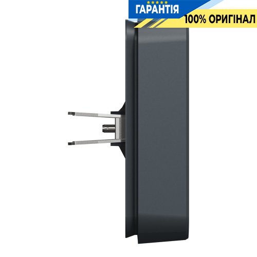Рамка одноместная с зажимами IP55, черная, Schneider Electric Mureva Styl MUR34108