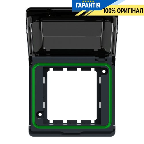 Кришка боксу Unica New IP55, чорний, Schneider Electric Mureva Styl MUR35110