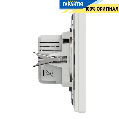 Розетка USB тип А+С 2,4А, Schneider Electric Asfora EPH2700321, біла