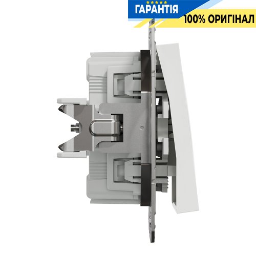 Выключатель 1-клавишный Schneider Electric Asfora EPH0170121, белый (без рамки)