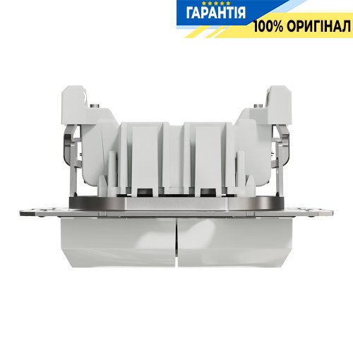 Выключатель 2-клавишный Schneider Electric Asfora EPH0370121, белый (без рамки)