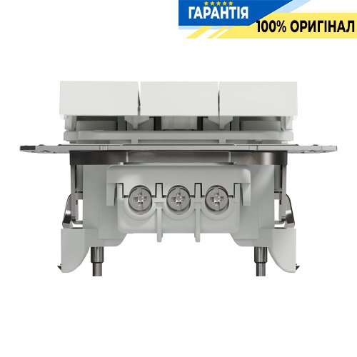 Выключатель 3-клавишный Schneider Electric Asfora EPH2170121, белый (без рамки)