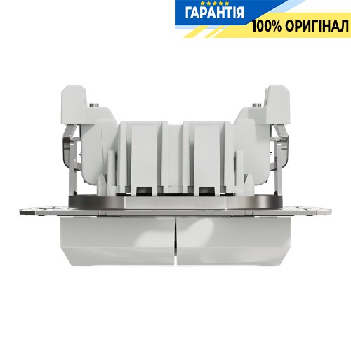 Кнопка 2-клавишный Schneider Electric Asfora EPH1170121, белая (без рамки)