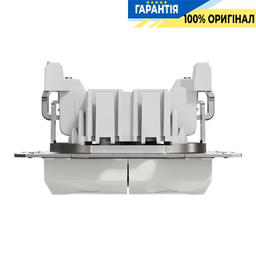 Вимикач кнопки. 2-клавішний для жалюзі Schneider Electric Asfora EPH1370121, білий (без рамки)